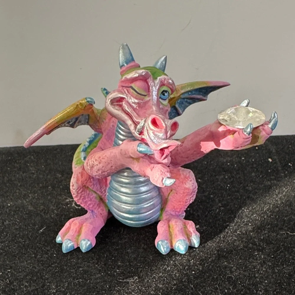 Franklin Mint Mood Dragon figurine “Coy”